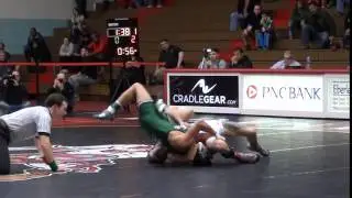 133 lbs Alfredo Gray CSU VS AJ Schopp Edinboro