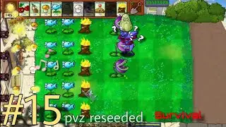 #15 Pvz Reseeded Easy Breezy Survival Day #pvzmod #pvzmods