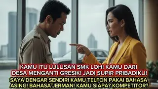 CEO Cantik Kaget! Pergoki Supir Pribadinya Telfon Dengan Bahasa Jerman Padahal Lulusan SMK Di Gresik