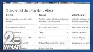 Maryland launches revamped website to make services easier to locate