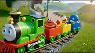 The Magic Color Train 🚂 Learn Colors Song for Kids | YouKidsABC