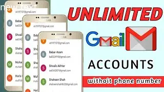 How To Create Unlimited Gmail Accounts Without Phone Verification || Unlimited gmail kaise banaen