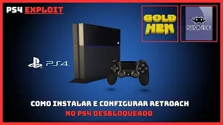 COMO INSTALAR E CONFIGURAR RETROARCH PS4 DESTRAVADO