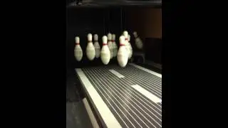 QubicaAMF Highway66 Mini-Bowling Close-Up Full Cycle