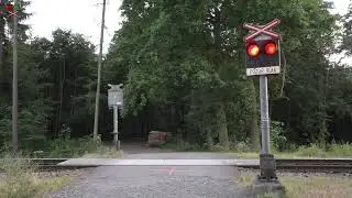 Železniční přejezd Kladno #2 [P2442] - 25.6.2023 / Czech railroad crossing