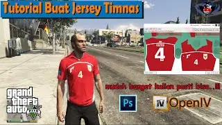 Tutorial Cara Membuat Jersey Timnas Indonesia Di Game GTA V. Kalian Pasti Bisa