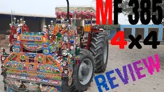 MF385❤ 4x4 Review [price??] (bodla farm's) complete details ایم ایف 385 فود بئی فود
