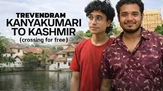 Kanyakumari to Kashmir crossing for free without money (TREVENDRAM)| Gaali teerugudu|K2K| Episode 2