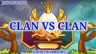 Angry birds 2 Clan vs Clan 2026/01/18 - 2026/01/20 Tough one,after Daily Challenge