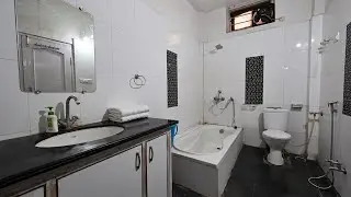 AC Room Bath Tub Next Kaliyasot Dam Bhumi Homestay | Bhopal, India | Hotel Review ⭐