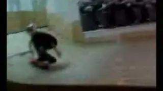 Nick Perkins Skate at VU skateshop (front side flip)