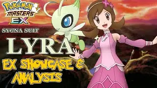 Pokemon Masters EX - Sygna Suit Lyra & Celebi EX Showcase & Analysis ( Story, Grid & more! )