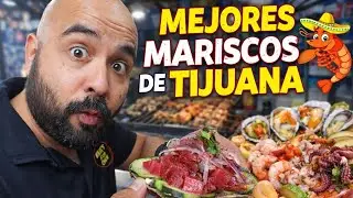 Los MEJORES MARISCOS de Tijuana!!!  Mariscos Wicho's y Mariscos El Angel!!!