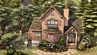 Cordelia's Secret Cottage 🍄 The Sims 4 Speed Build | No CC
