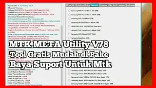 MTK META Utility V78 Free