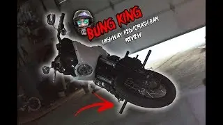 BUNG KING HIGHWAY PEG /  CRASH BAR INSTALL AND REVIEW