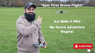 My first drone flight