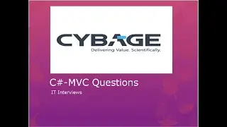 Cybage C#-MVC Questions