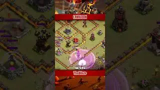 QUEEN WALK &times; LAVALOON #TH10 #clashofclans #queenwalk #coc