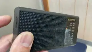 SONY ICF-P37で関門マーチス！
