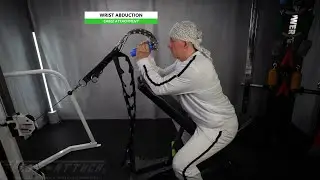 Cable | Wrist Abduction | 45* Incline Bench | Ezreal Arm Shark Handles | Fast-Attach Fitness