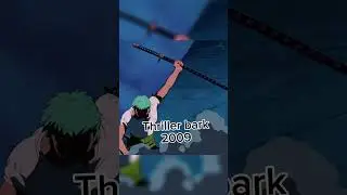 Evolution of Zoro. #onepiece #zoro