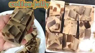 Coffee jelly 🍺|| instant coffee jelly|| how to make coffee jelly 😋☕||