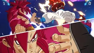 Goku SSJ4 DAIMA vs Gogeta SSJ4 GT en Partidas Ranked de Dragon Ball Sparking Zero