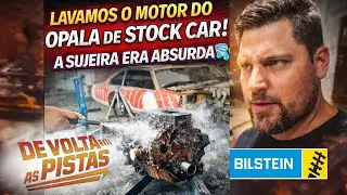 DE VOLTA AS PISTAS - Lavamos o Motor do Opala Stock Car da BASF #60 - MIKE MERCEDE - Ep 006