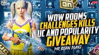 Pubg Mobile Live Rooms | Wow Rooms Live | Uc And Pop Giveaways