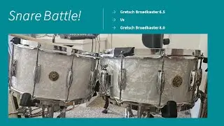 Snare Battle! Does Size Really Matter?