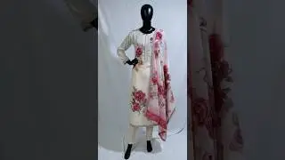 Unstitched Muslin suit with pure ka Dupatta new suits #sale #viral #dupptta