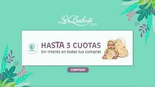 &iexcl;Eleg&iacute; tu LeBebot en lebebot.com y pagalo en hasta 3 cuotas sin inter&eacute;s!