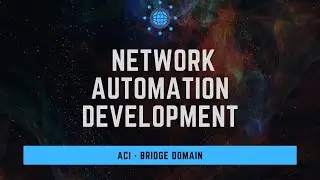 Cisco ACI Bridge Domain using Python REST API (request)