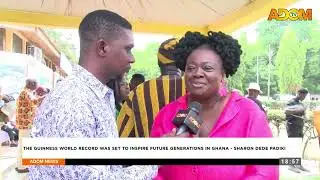 The Guinness World Record was set to inspire future generations in Ghana   Sharon Dede Padiki - News
