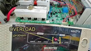 microtek EB 900 #microtek 900 overload problem