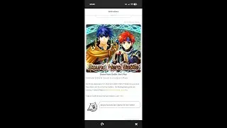 Ike & Roy's bound hero battle is now live for a while for Fire Emblem Heroes