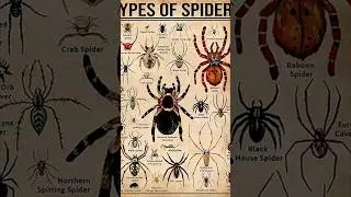 Types Of Spiders! Daddy Long Legs #shorts #insectbehavior #spiderweb