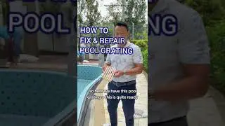 How To Fix & Repair Pool Grating - NEZOD POOLS PRODUCTS