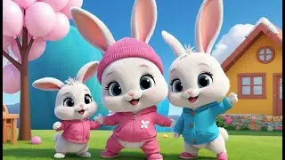 Bunny Family New Year Morning | Fun New Year Learning Song for Kids
