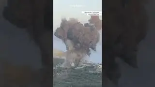 Heavy Israeli air strikes hit Lebanon