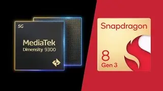 Snapgragon 8 Gen 3 VS Mediatek Dimensity 9300 Detailed processor test 2024