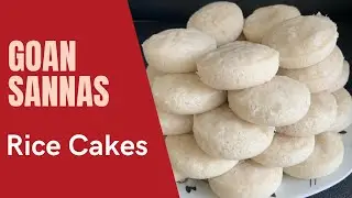 How to make Goan Sannas without Toddy  | Steamed Sweet Sannas with Dry Yeast  | Goan Steamed Cakes