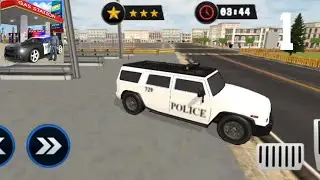 Police Car Wash Service : Gas Station Parking Games - Gameplay Walkthrough Part 1 (Android)