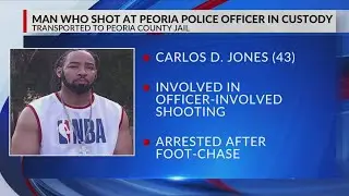 Peoria Police arrest suspect involved in officer-involved shooting