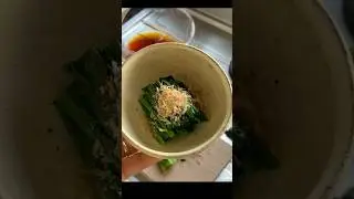 Healthy Japanese Recipe 【Spinach Ohitashi】