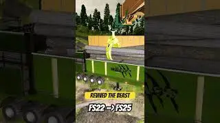 FS25 BEST WOODCHIPPER #thebeast #fs25 #fs22tofs25 #fs25mods #modconversion #logging #woodchipper