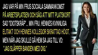 Jag deltog i min frus arbetsfest och uppt&auml;ckte att mitt bordsnamn var IDIOTISK SKR&Auml;P