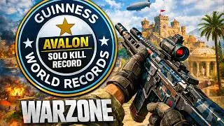 SOLO KILL WORLD RECORD TIED on AVALON (Warzone) 40 KILL GAMEPLAY!