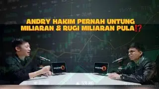 PERNAH RUGI MILIARAN & UNTUNG MILIARAN, INI CARA ANDRY HAKIM TETAP KONSISTEN DI SAHAM⁉️